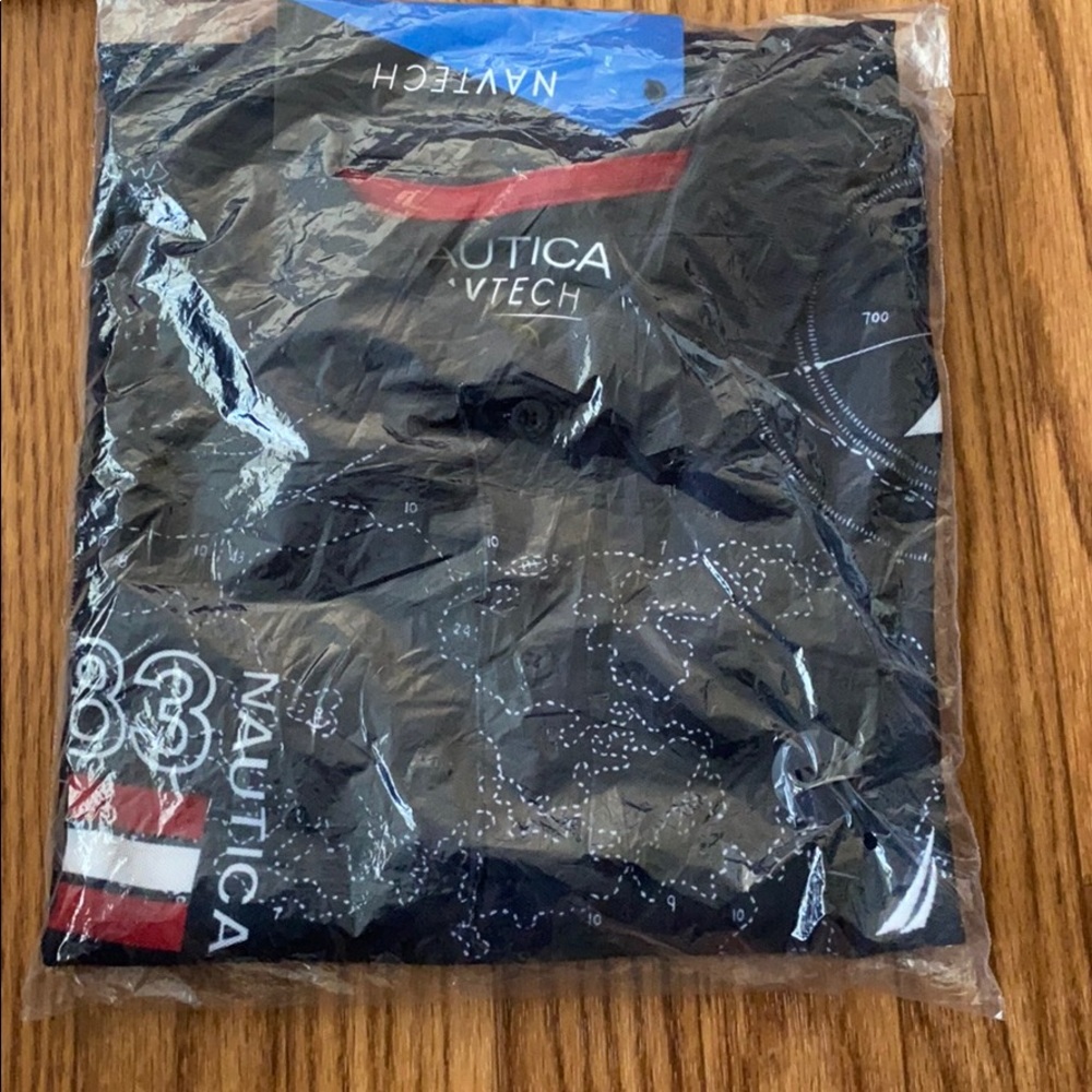 nautica collard shirt